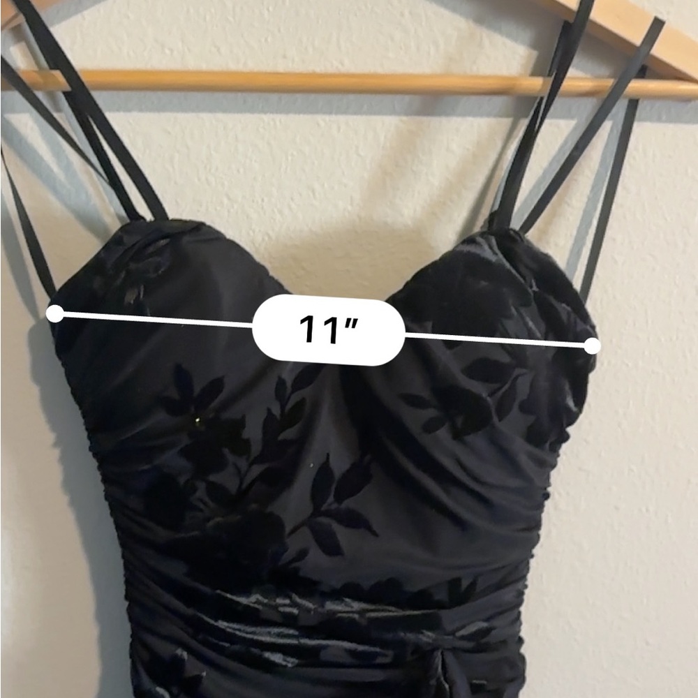 BCX Black Ruched Mini HOMECOMING/cocktail Dress Size XS - Picture 8 of 13
